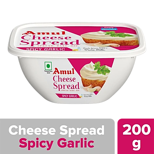 Amul Cheese Spread - Garlic