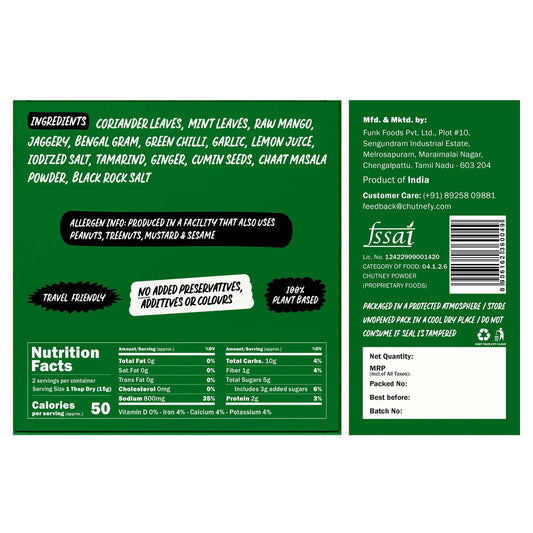 Chutnefy Mint Chutney 75g