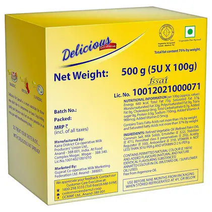 Delicious Fat Spread 32X(5X100G)