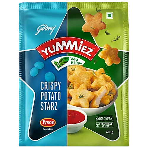 Godrej Yummiez Crispy Potato Starz 400 g