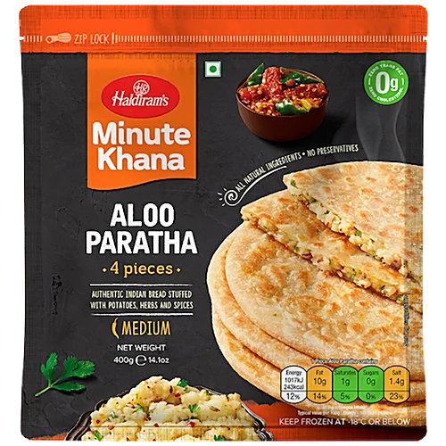 Haldiram's Aloo Paratha Frozen