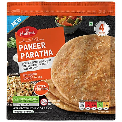 Haldiram's Frozen Paneer Paratha