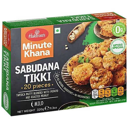 Haldiram's Frozen Tikki Sabudana