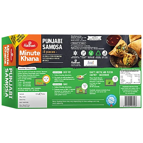 Haldiram's Frozen Samosa Punjabi
