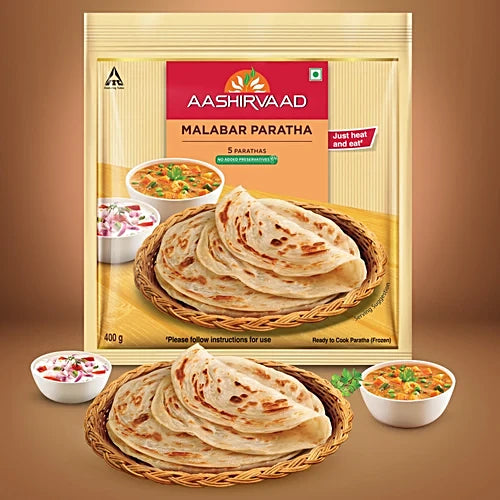 ITC Aashirvaad Malabar Paratha Frozen