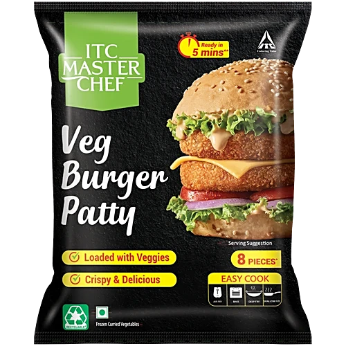 ITC Master Chef Veg Burger Patty Frozen
