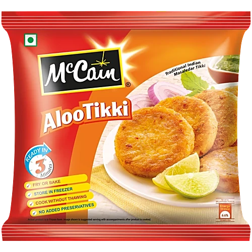 McCain Aloo Tikki Frozen- 400g
