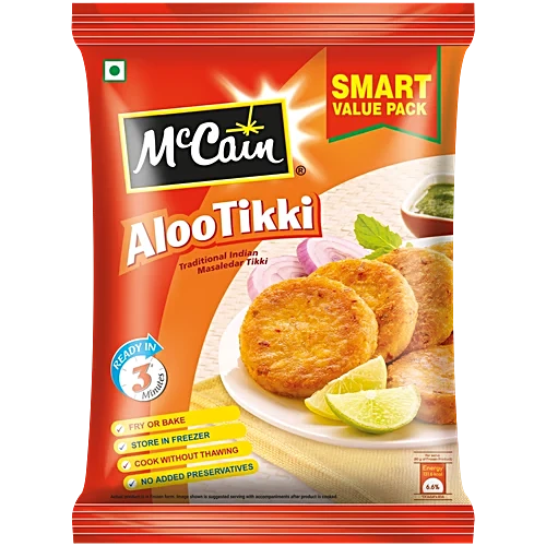 McCain Aloo Tikki Frozen- 760 g