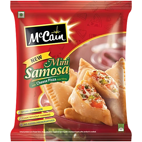 McCain Cheese Pizza Samosa Frozen- 240 g