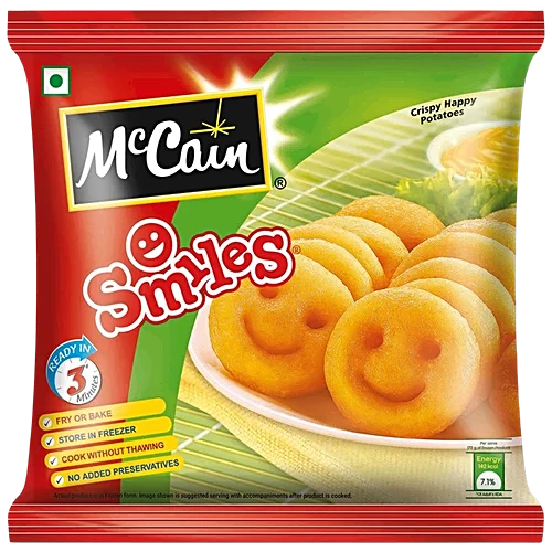 McCain Smiles Frozen- 415 g