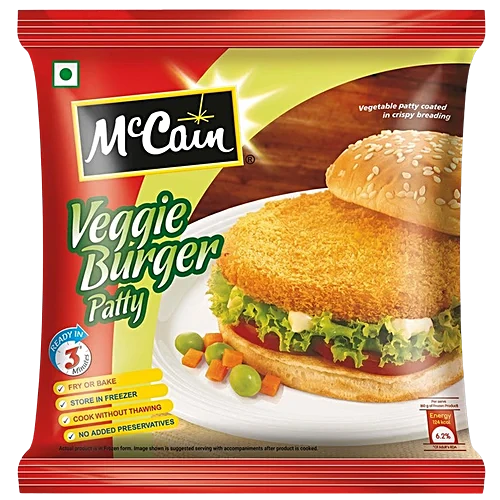 McCain Veggie Burger Frozen- 360 g