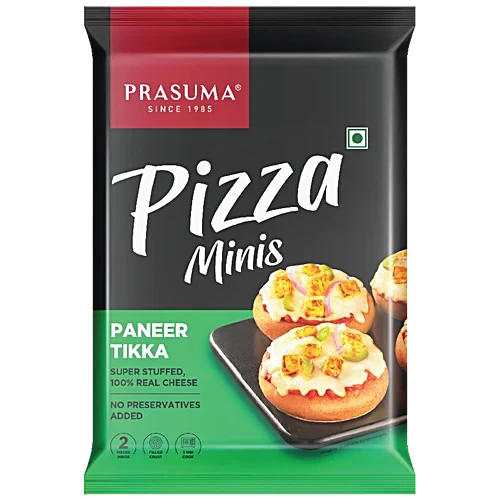 Prasuma Paneer Tikka Pizza Minis Frozen