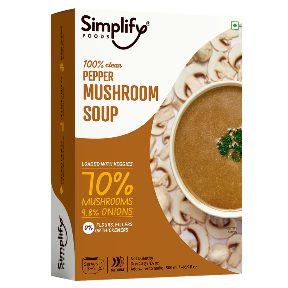 Simplify Pepper Mushroom Soup 40g