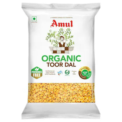 Amul Organic Toor Dal- 1kg