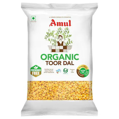 Amul Organic Toor Dal- 1kg