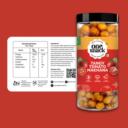 Tangy Tomato Makhana (Foxnut)- OneSnack